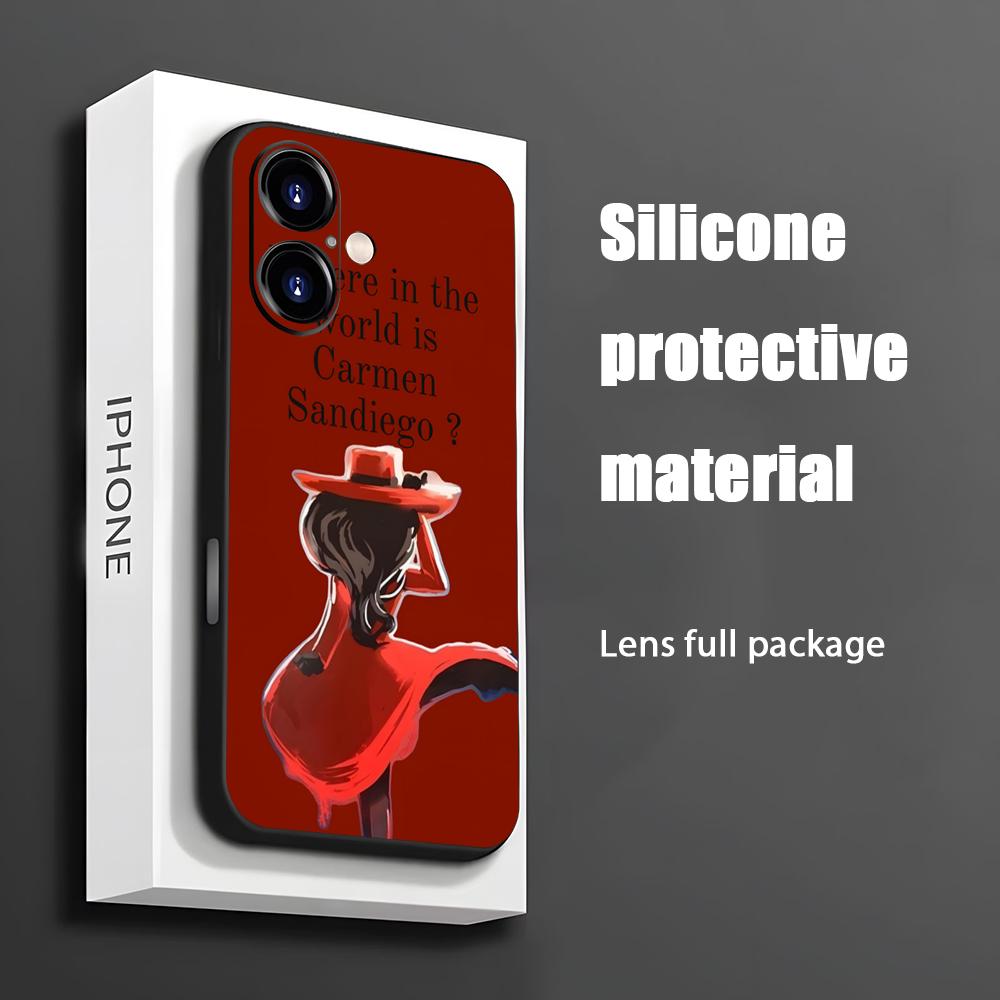 Phone Cases Online - Hot Carmen Sandiego Cartoon Phone Case