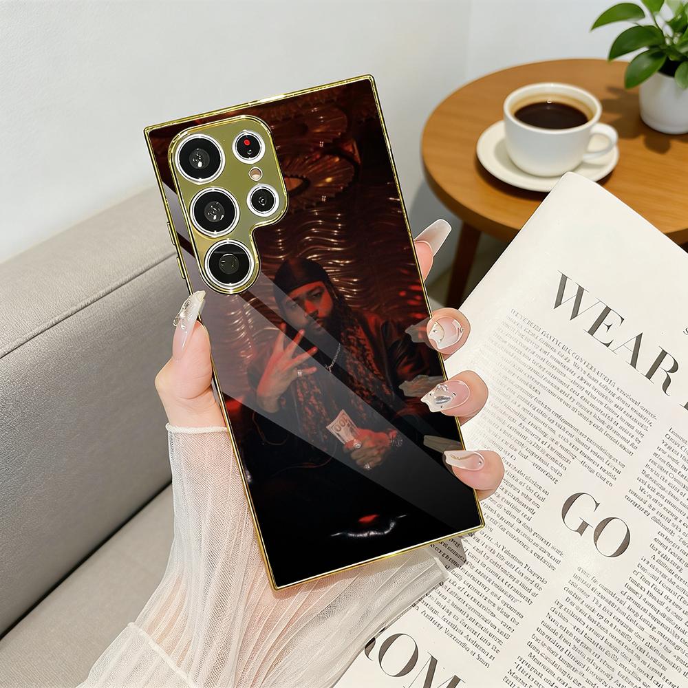Phone Cases Metal - P-PARTYNEXTDOOR Rapper Phone Case Luxury Electroplated