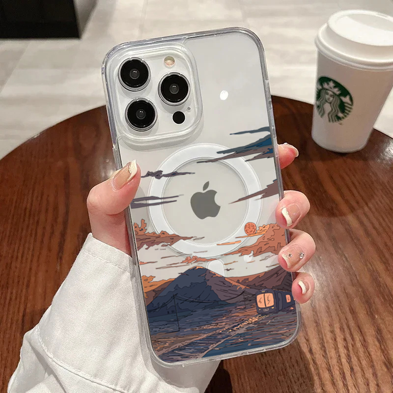 Phone Cases Like Loopy - Sunset Pattern Fashion Phone Case For