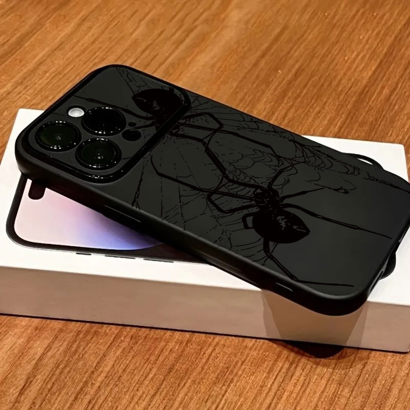 Phone Cases Online - Cool Black Spider Pattern Phone Case