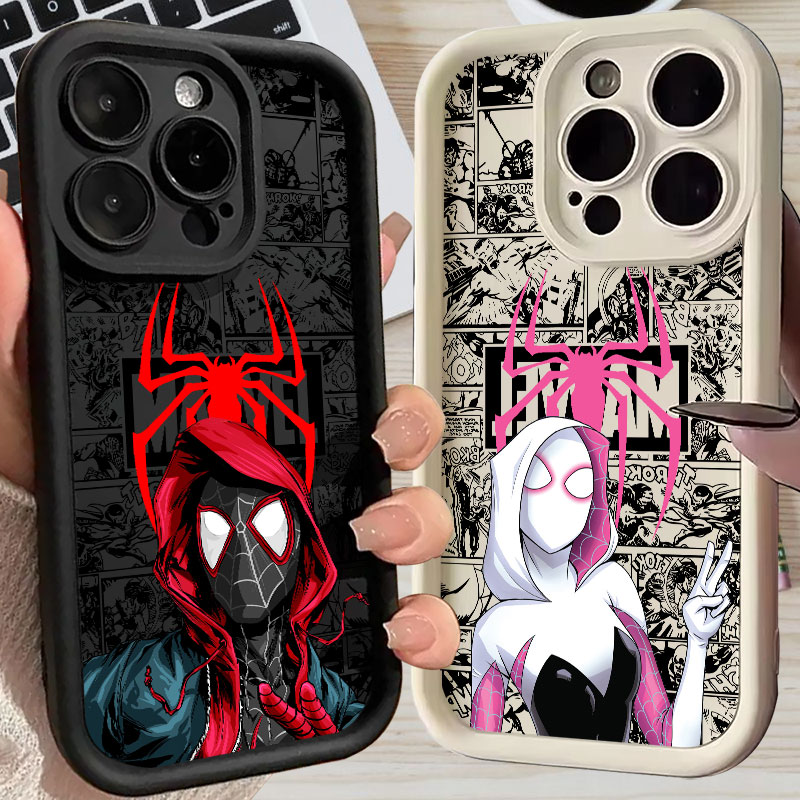 Spiderman Miles Morales Gwen M - Phone Cases Iphone 16 Pro Max ulasan dan harga