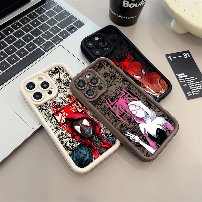 Spiderman Miles Morales Gwen M - Phone Cases Iphone 16 Pro Max ulasan dan harga