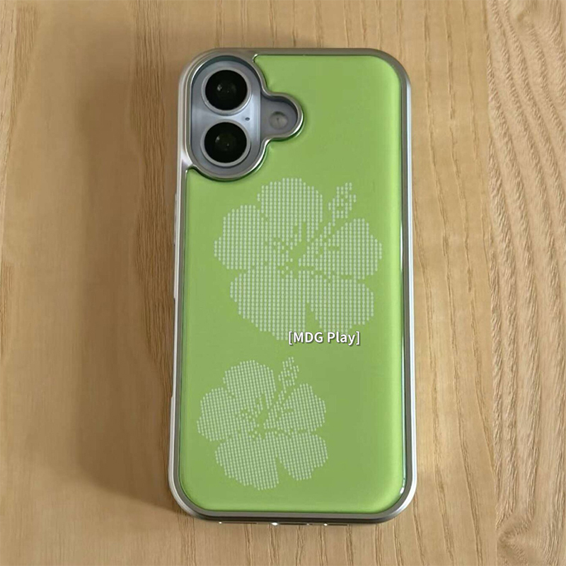 Korean Green Background Flower - Phone Cases Green ulasan dan harga
