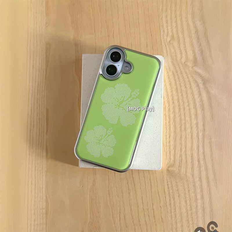 Korean Green Background Flower - Phone Cases Green ulasan dan harga
