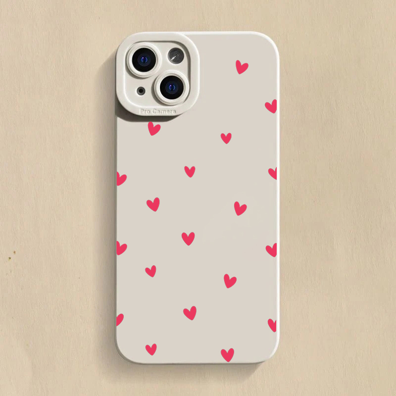 Black Love Heart Protector Pho - Phone Cases Galaxy S23 ulasan dan harga