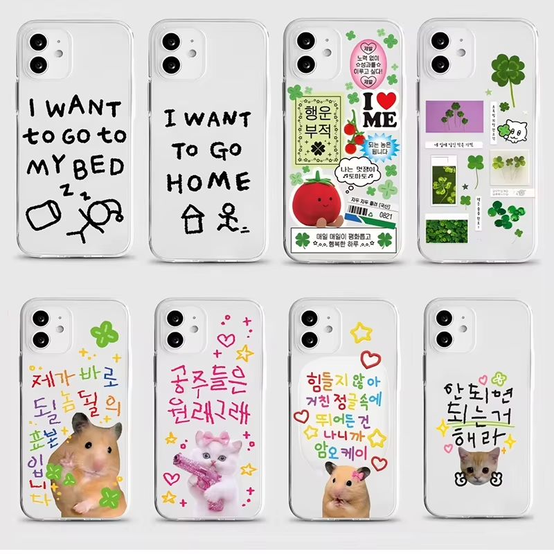 Korean Ins Cute Four Leaf Clov - Phone Cases Xr Cute ulasan dan harga