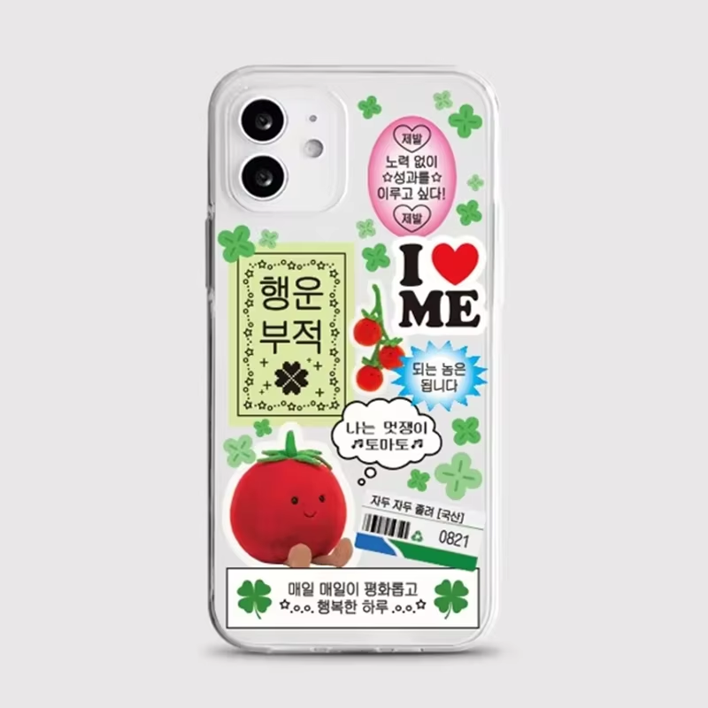 Korean Ins Cute Four Leaf Clov - Phone Cases Xr Cute ulasan dan harga