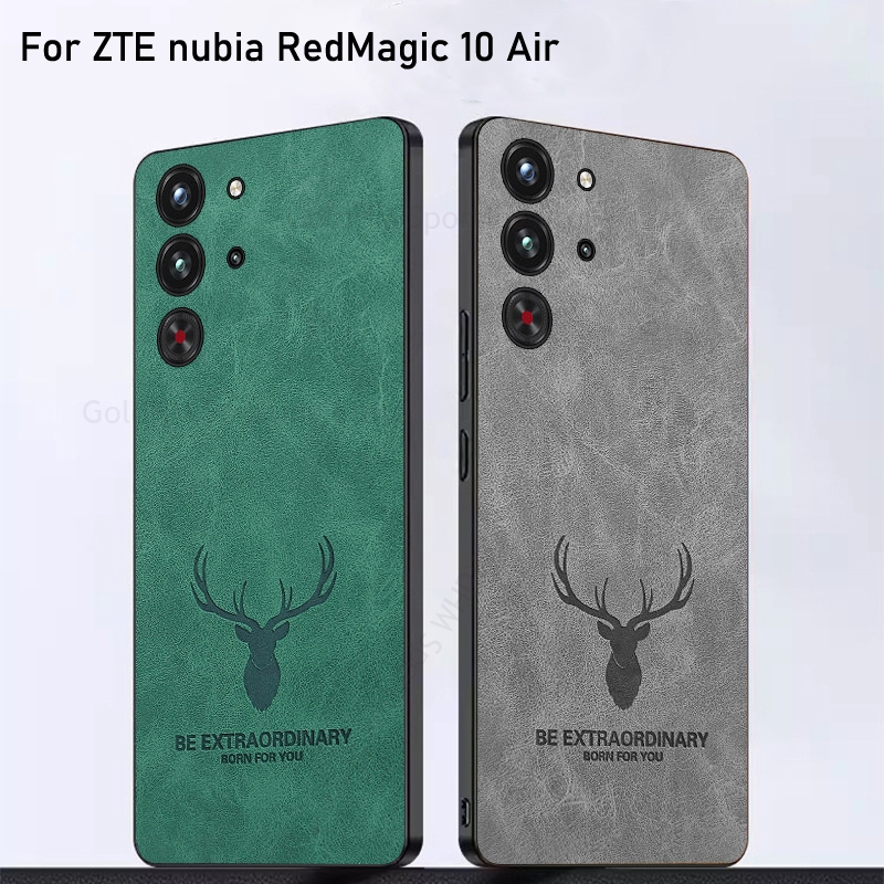 3D Cartoon Elk Deer Head Leath - Phone Cases Red Deer ulasan dan harga