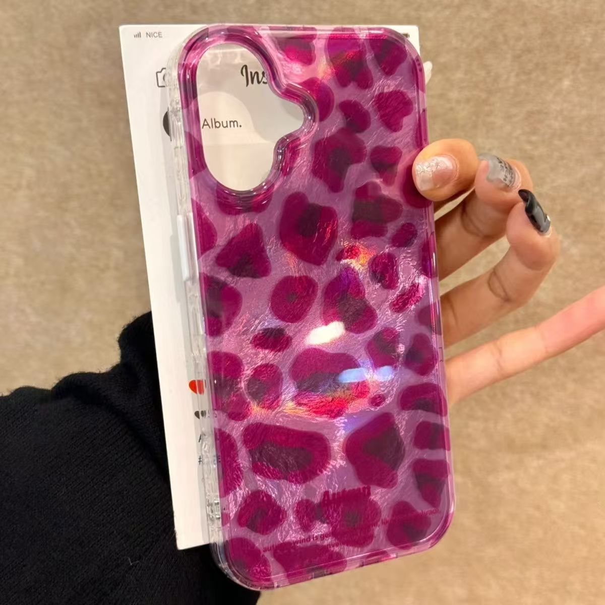 Purple Leopard Print Phone Cas - Phone Cases Online ulasan dan harga