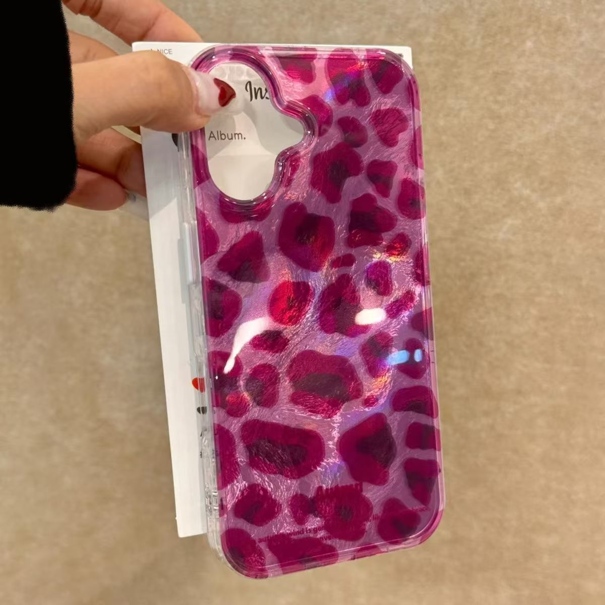 Purple Leopard Print Phone Cas - Phone Cases Online ulasan dan harga