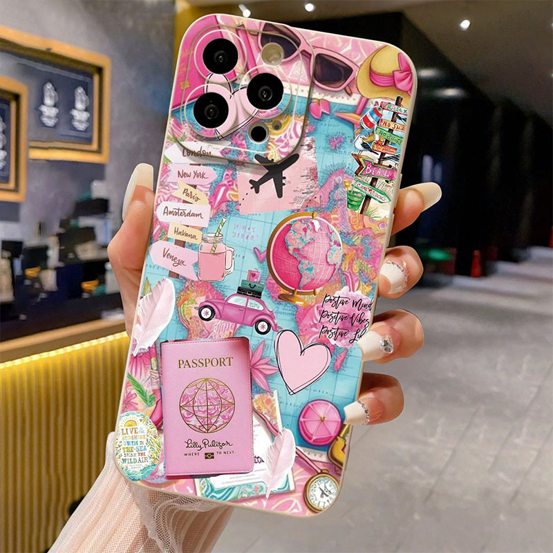 Travel Plane Printed Matte Ant - Phone Cases Drop Proof ulasan dan harga