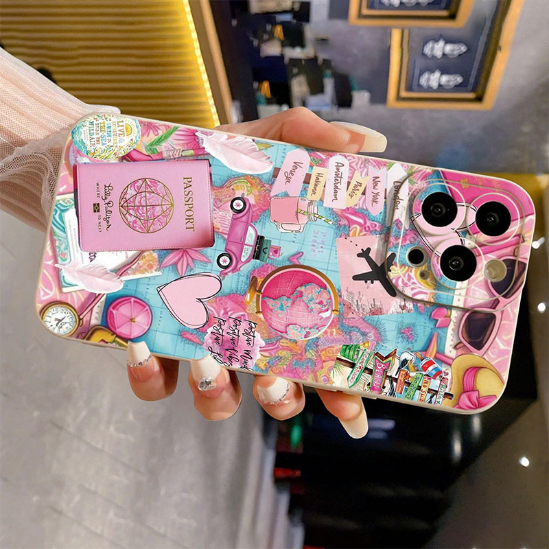 Travel Plane Printed Matte Ant - Phone Cases Drop Proof ulasan dan harga
