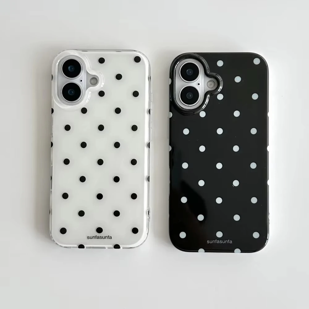 Minimalist Black and White Pol - Phone Cases Y2K ulasan dan harga