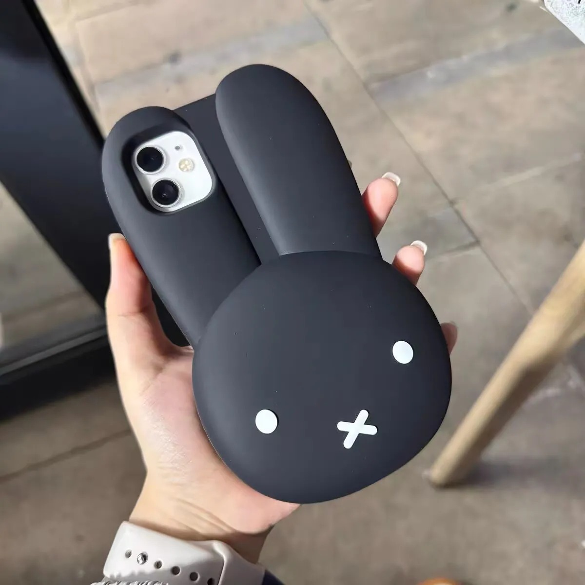 Miffy Rabbit Black Silicone Ph - Phone Cases Big W ulasan dan harga
