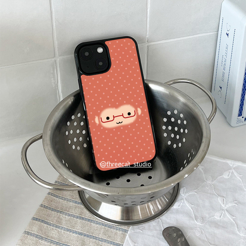 Korean Ins Cute Orange Polka D - Phone Cases Green ulasan dan harga