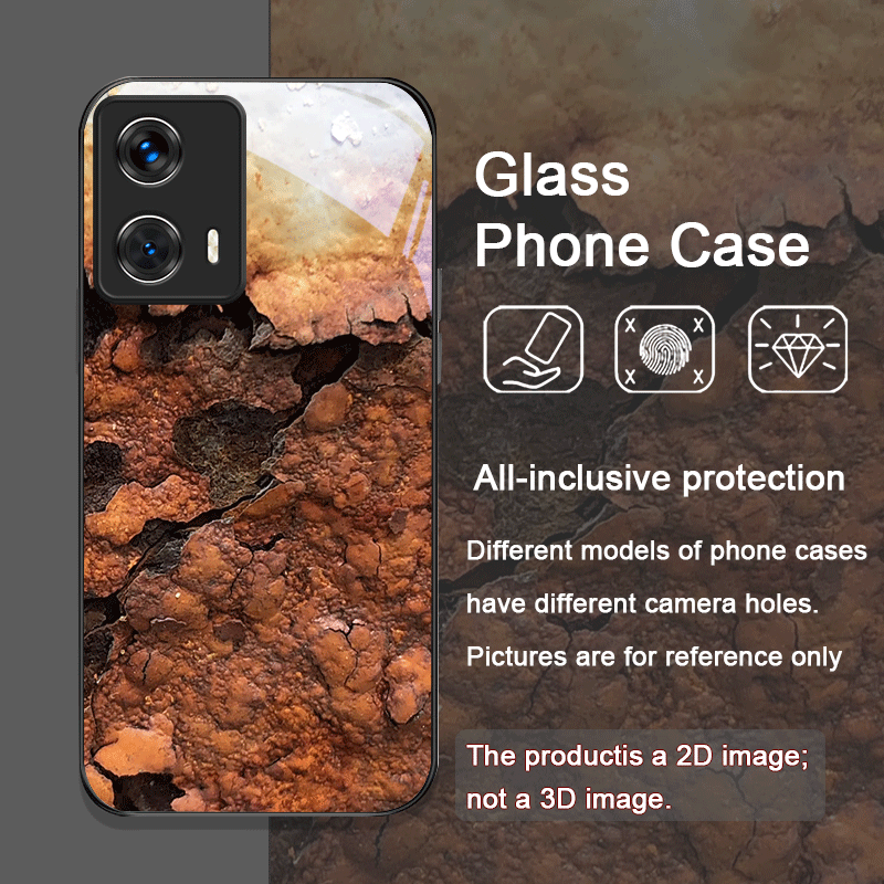 Creative Rusty Metal Surface P - Phone Cases Metal ulasan dan harga