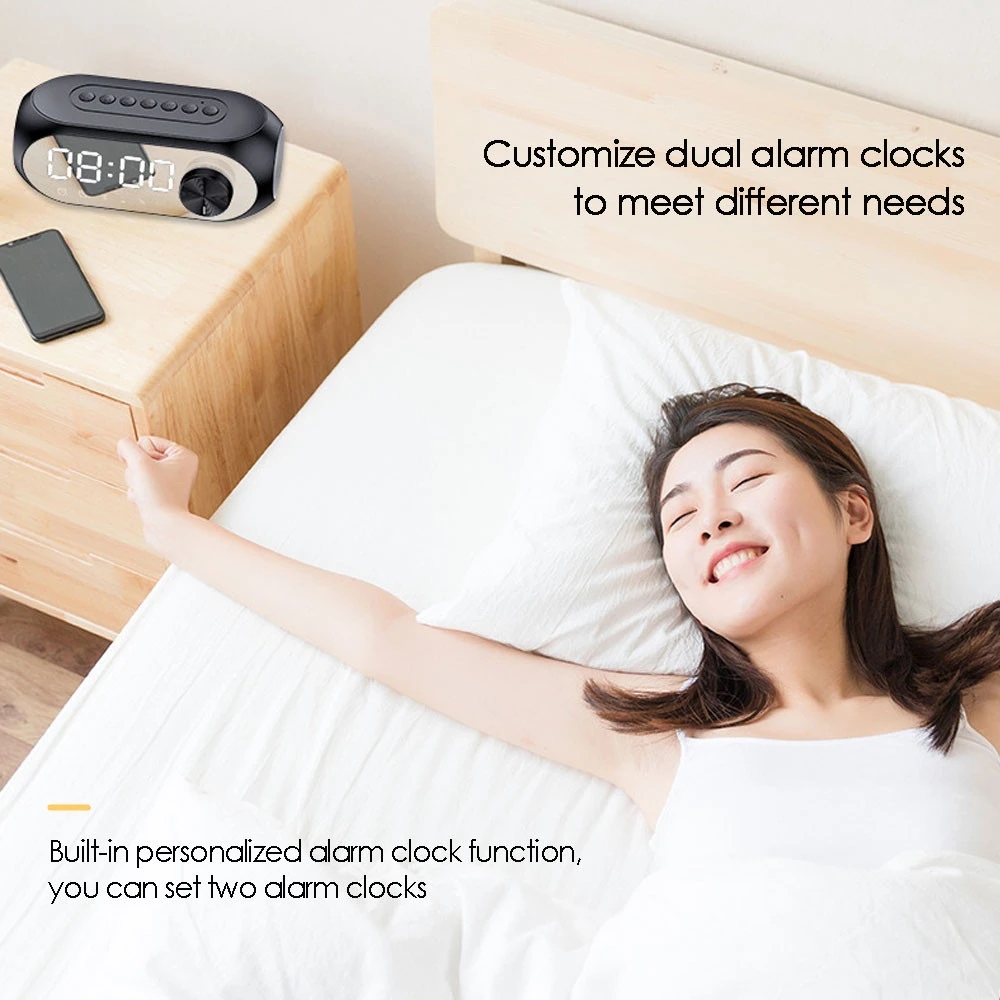 Alarm Clock Radio FM Bluetooth - Phone Cases Big W ulasan dan harga