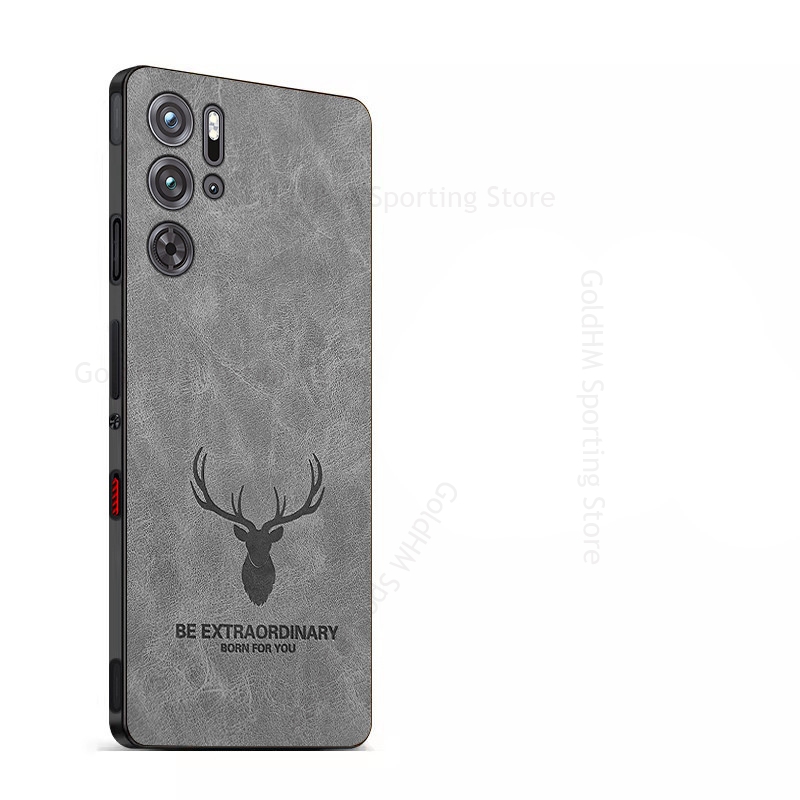 3D Cartoon Head Elk Deer Leath - Phone Cases Red Deer ulasan dan harga
