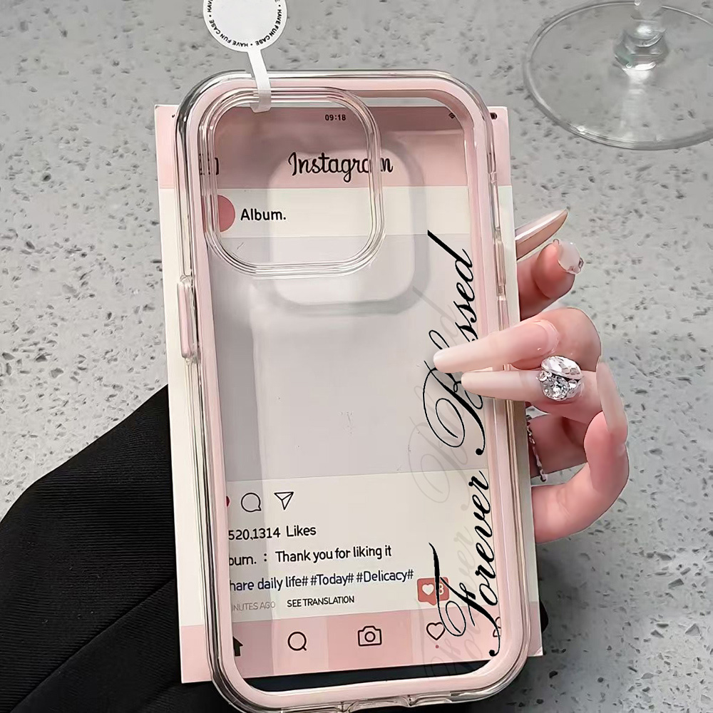 Forever Blessed Simple Clear P - Phone Cases Online ulasan dan harga