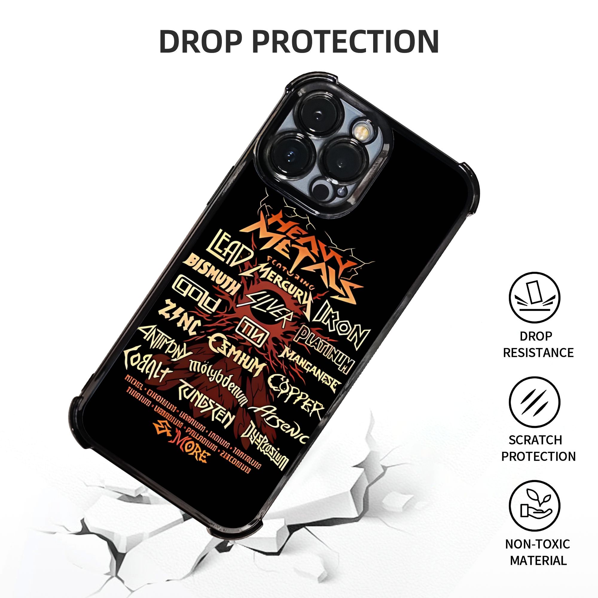 Parody Phone Case Heavy Metal  - Phone Cases Metal ulasan dan harga