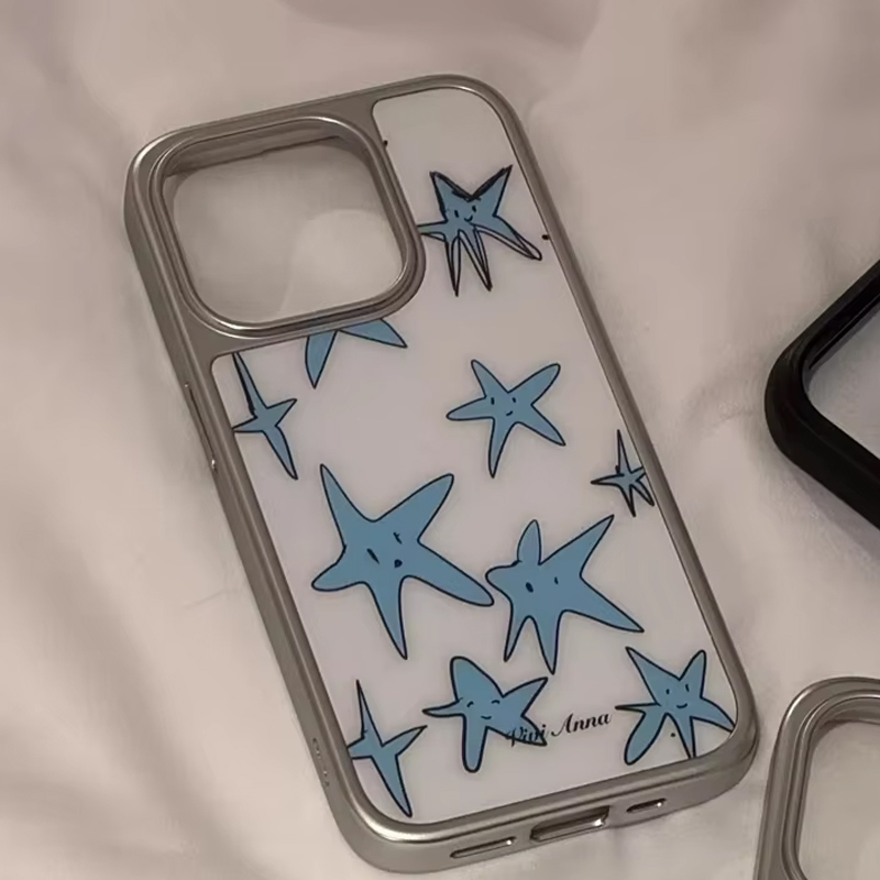 Ins Niche Creative Blue Star P - Phone Cases Y2K ulasan dan harga