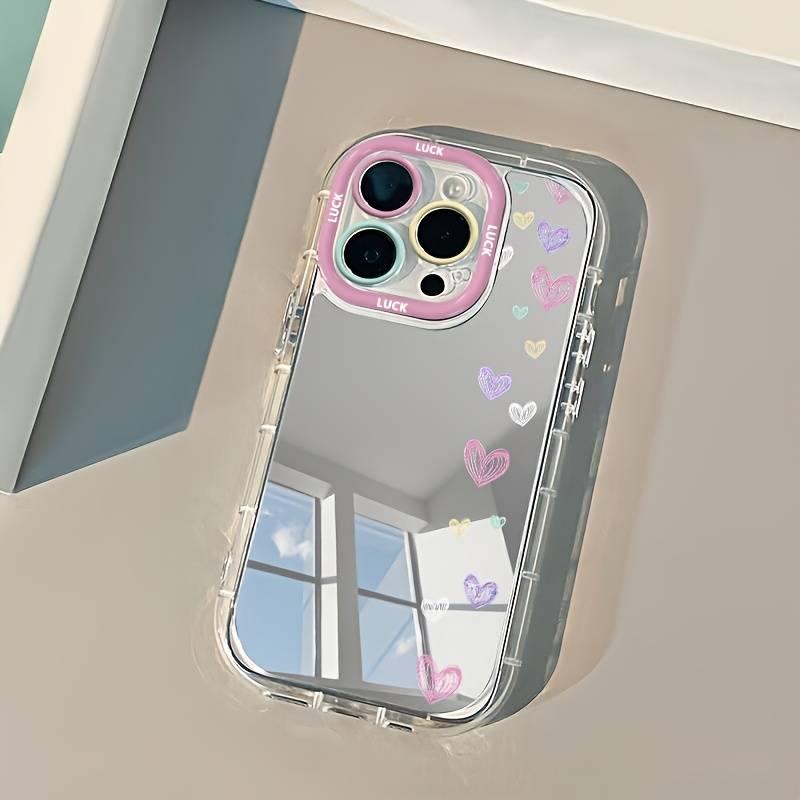 Nice Heart Makeup Mirror Phone - Phone Cases Xr Cute ulasan dan harga