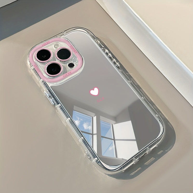 Nice Heart Makeup Mirror Phone - Phone Cases Xr Cute ulasan dan harga