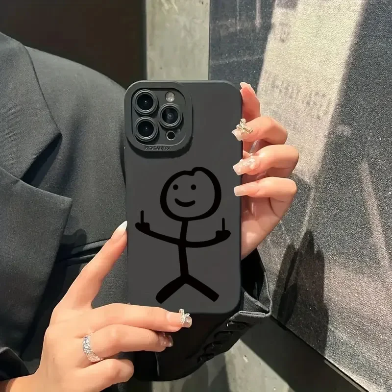 Cute Cartoon Matchman Matte Si - Phone Cases Online ulasan dan harga