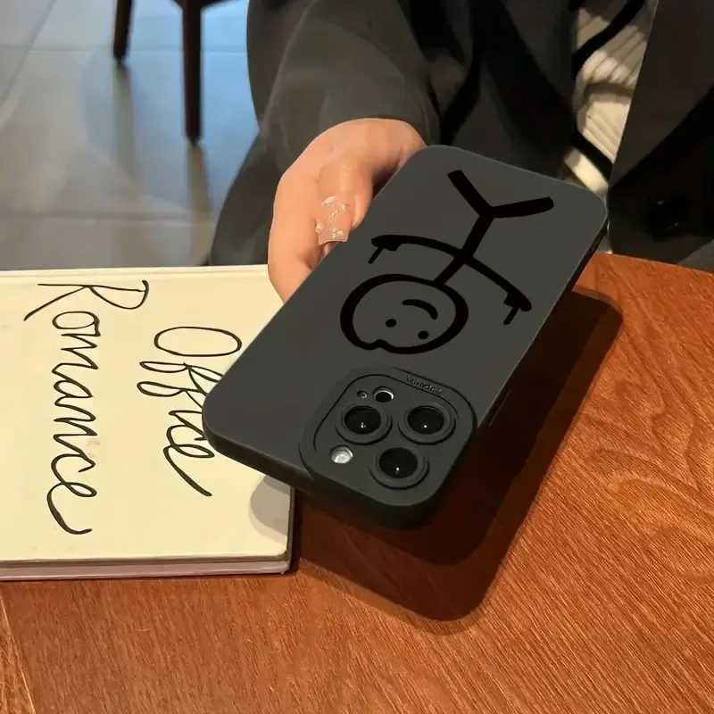 Cute Cartoon Matchman Matte Si - Phone Cases Online ulasan dan harga