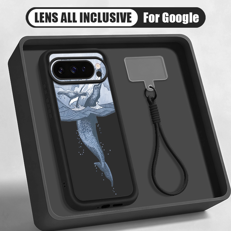 Humpback Whale Print Wrist Str - Phone Cases Google Pixel 10 Pro ulasan dan harga
