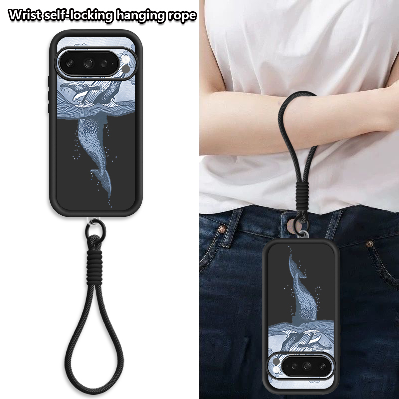 Humpback Whale Print Wrist Str - Phone Cases Google Pixel 10 Pro ulasan dan harga