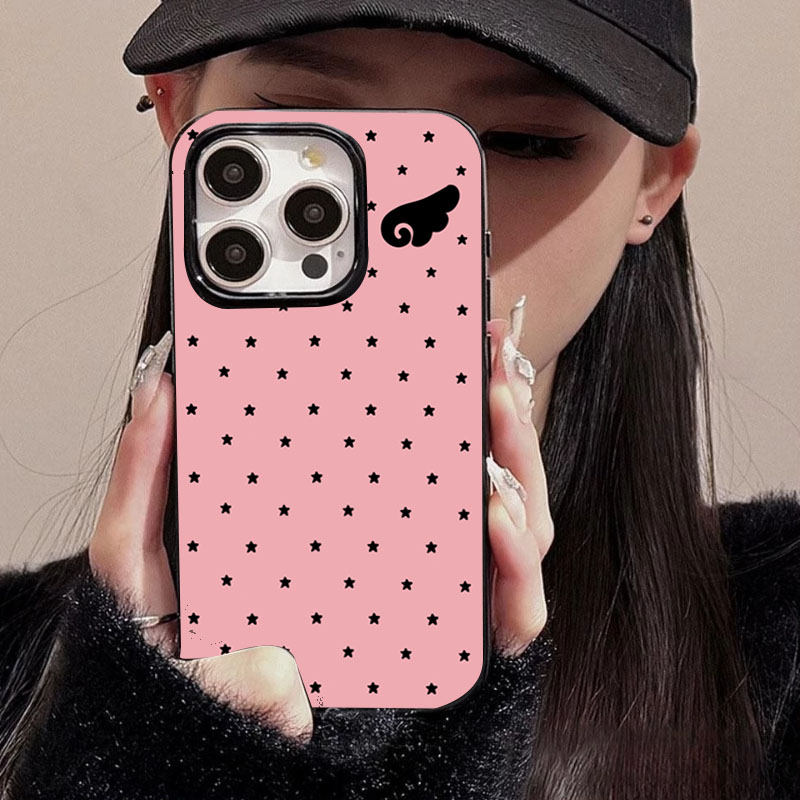 Cute Star Angel Wings Black Si - Phone Cases Xr Cute ulasan dan harga