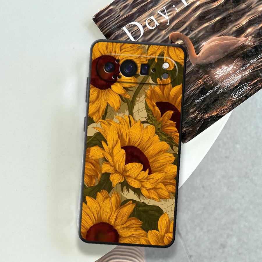 Sunflower Sea Funda Phone Cove - Phone Cases Google Pixel 10 Pro ulasan dan harga