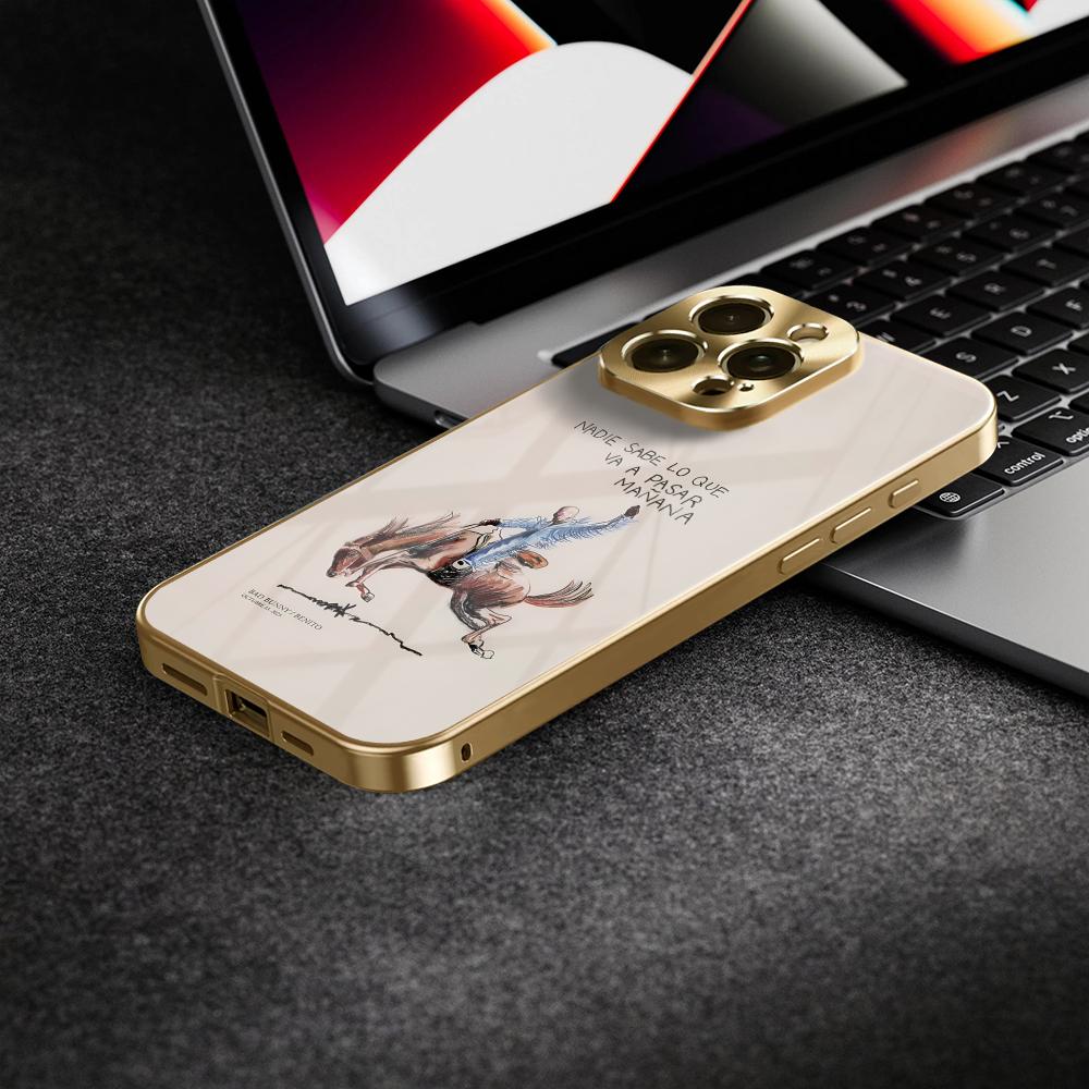 Rock Music Bad B-Bunny Phone C - Phone Cases Metal ulasan dan harga