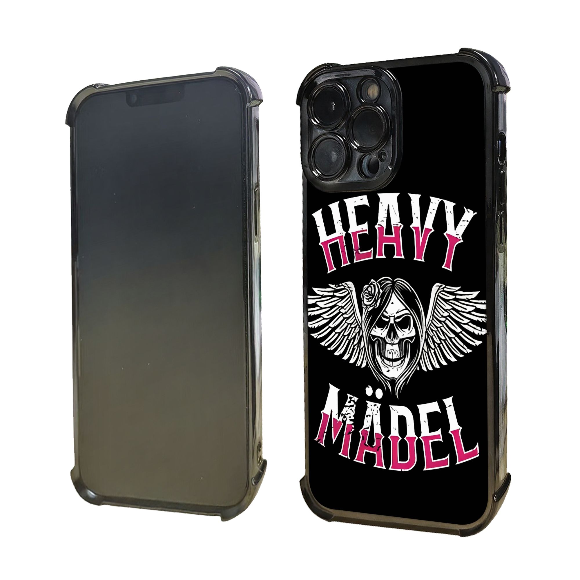 Skull Biker Girl Female Woman  - Phone Cases Metal ulasan dan harga