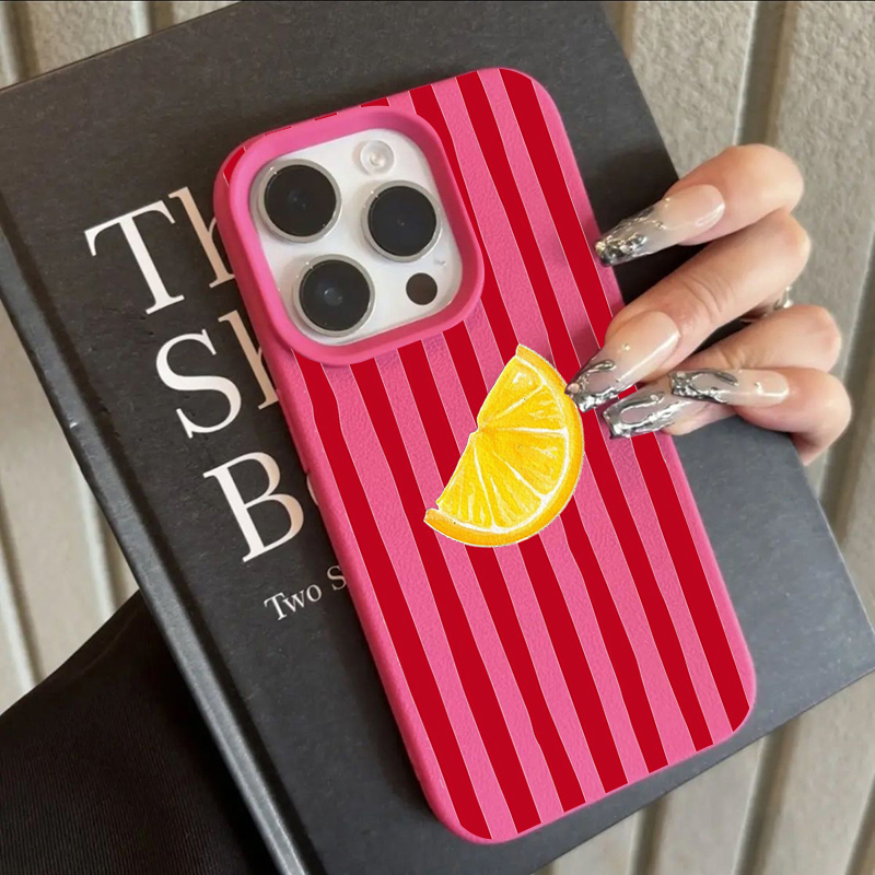 Fashion Lemon Pattern TPU Sili - Phone Cases Online ulasan dan harga
