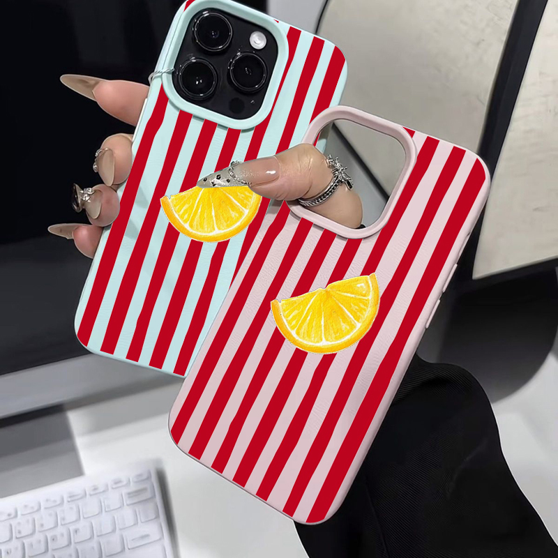 Fashion Lemon Pattern TPU Sili - Phone Cases Online ulasan dan harga