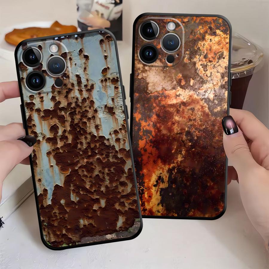 Retro Rust Design Case for iPh - Phone Cases Online ulasan dan harga