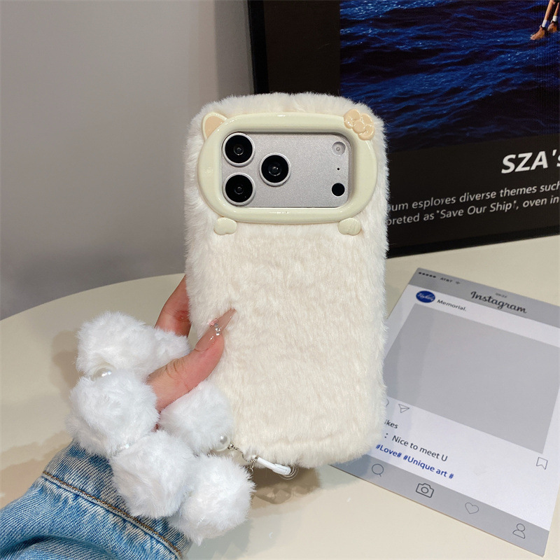 Luxury Solid Colors Furry Plus - Phone Cases Iphone 16 Pro Max ulasan dan harga