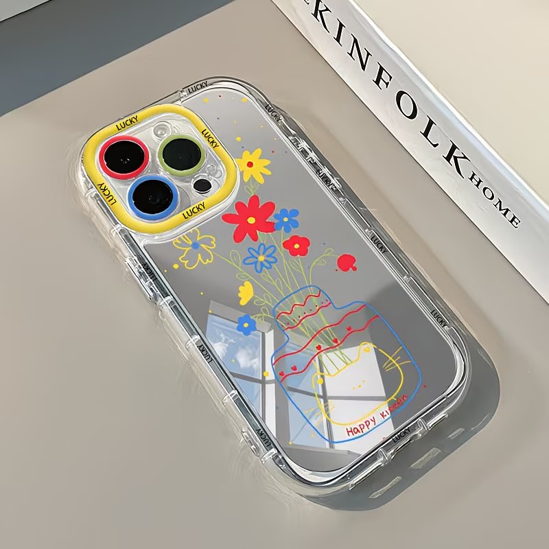 Summer Daisy Cat Vase Design M - Phone Cases Xr Cute ulasan dan harga