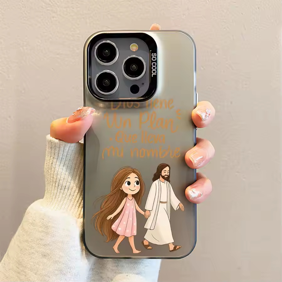 Cute Girl Walking With God Mat - Phone Cases Xr Cute ulasan dan harga