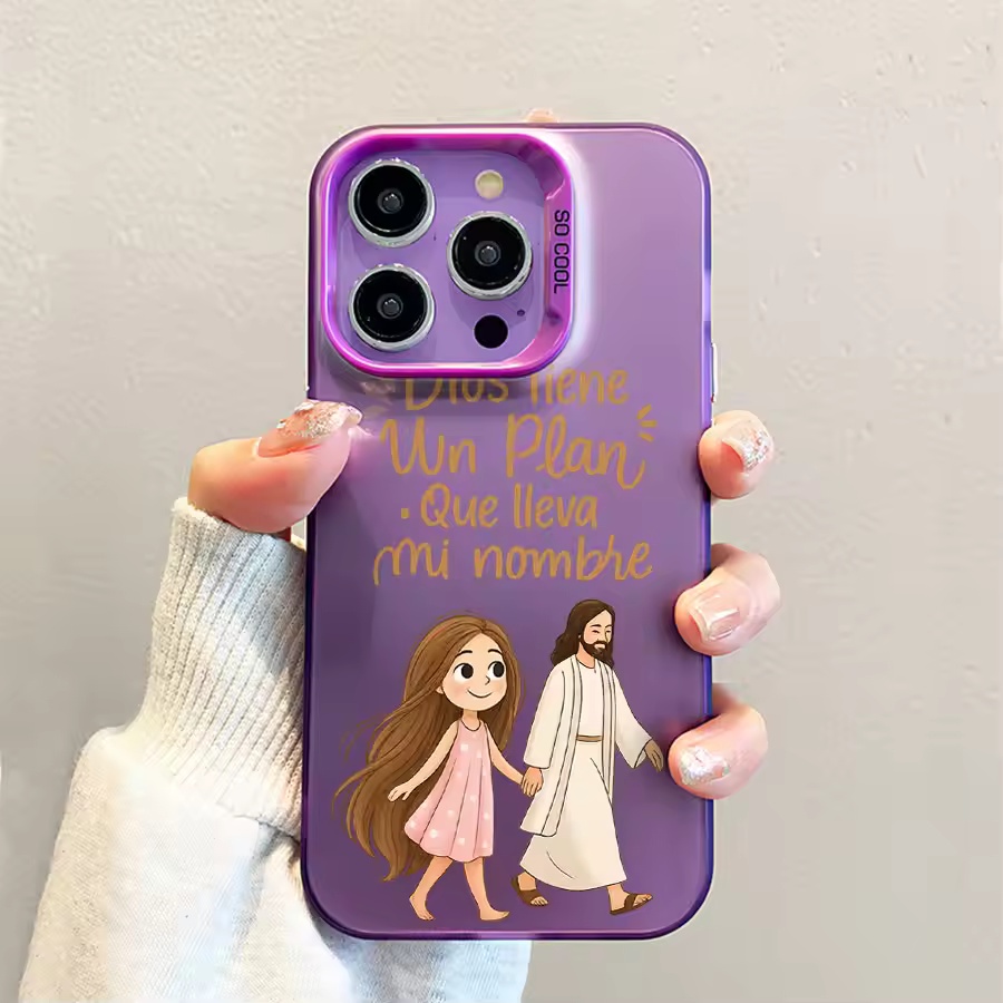Cute Girl Walking With God Mat - Phone Cases Xr Cute ulasan dan harga