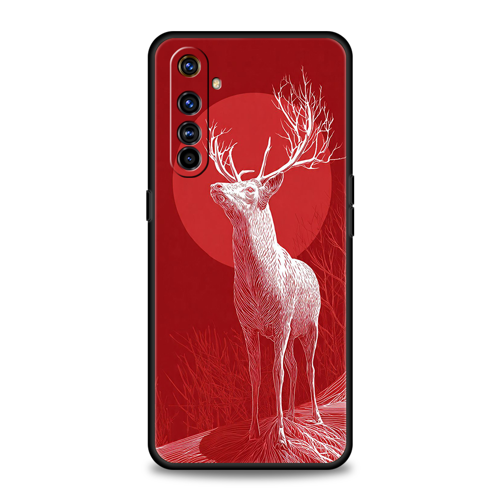 Red Deer Soft TPU For Realme 1 - Phone Cases Red Deer ulasan dan harga
