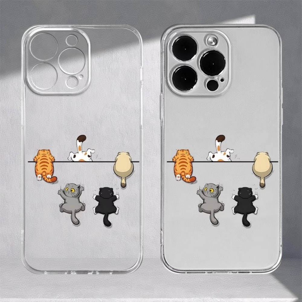 Five Cute Cat Pattern Phone Ca - Phone Cases Like Loopy ulasan dan harga