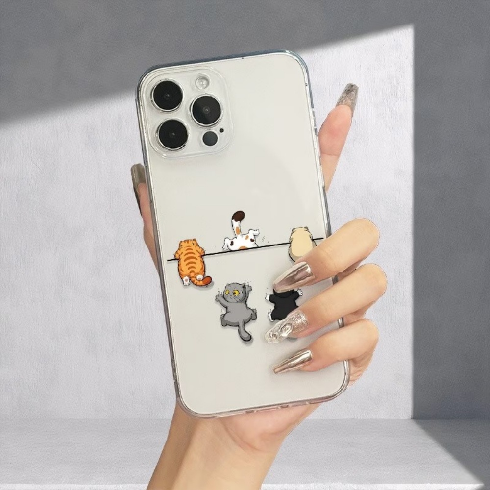 Five Cute Cat Pattern Phone Ca - Phone Cases Like Loopy ulasan dan harga