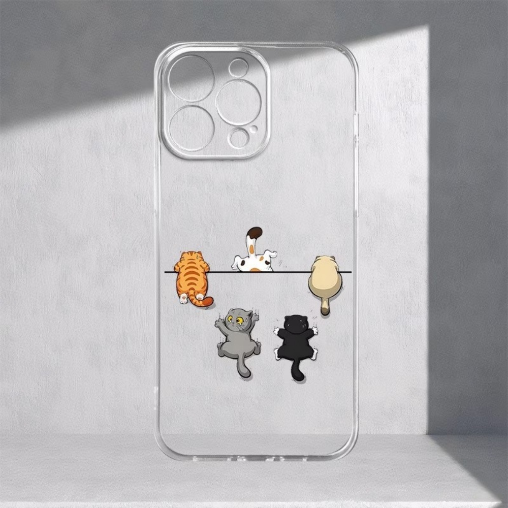 Five Cute Cat Pattern Phone Ca - Phone Cases Like Loopy ulasan dan harga