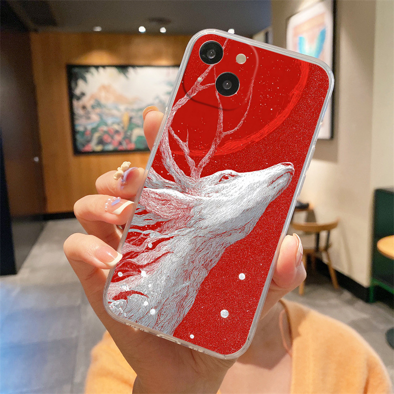 Soft TPU Transparent Phone Cas - Phone Cases Red Deer ulasan dan harga