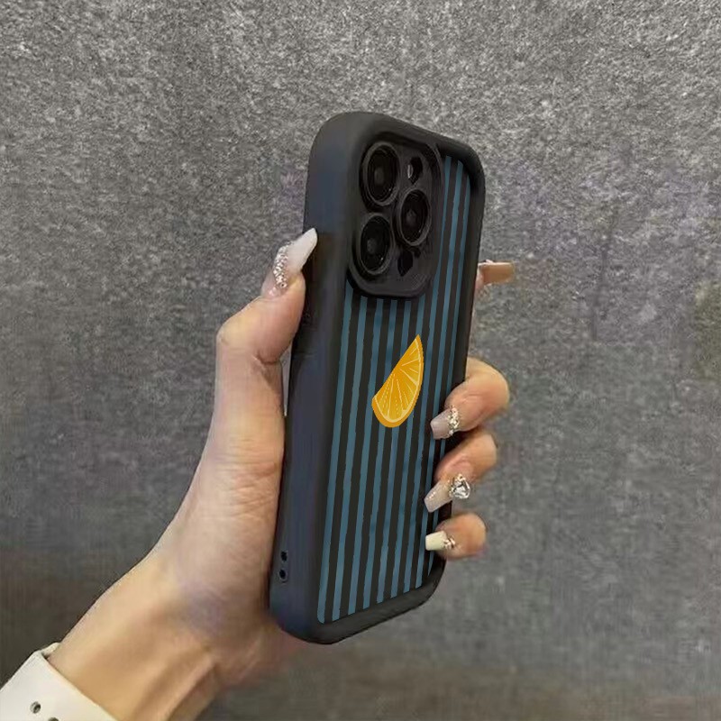 Striped Lemon Slice Pattern Ph - Phone Cases Online ulasan dan harga