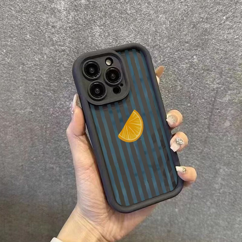 Striped Lemon Slice Pattern Ph - Phone Cases Online ulasan dan harga