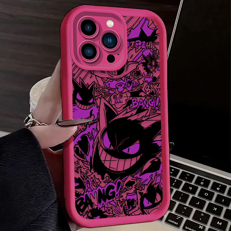 P-Pokemon Gengar Graffiti Phon - Phone Cases Online ulasan dan harga